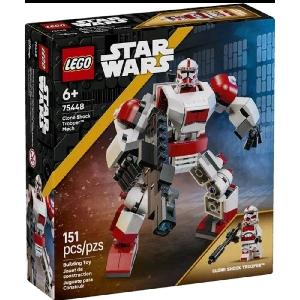 LEGO® Star Wars™ Clone Shock Trooper™ Mech 75448 Brick Set 151 Pcs 6+‎ Years Old - Picture 3 of 4